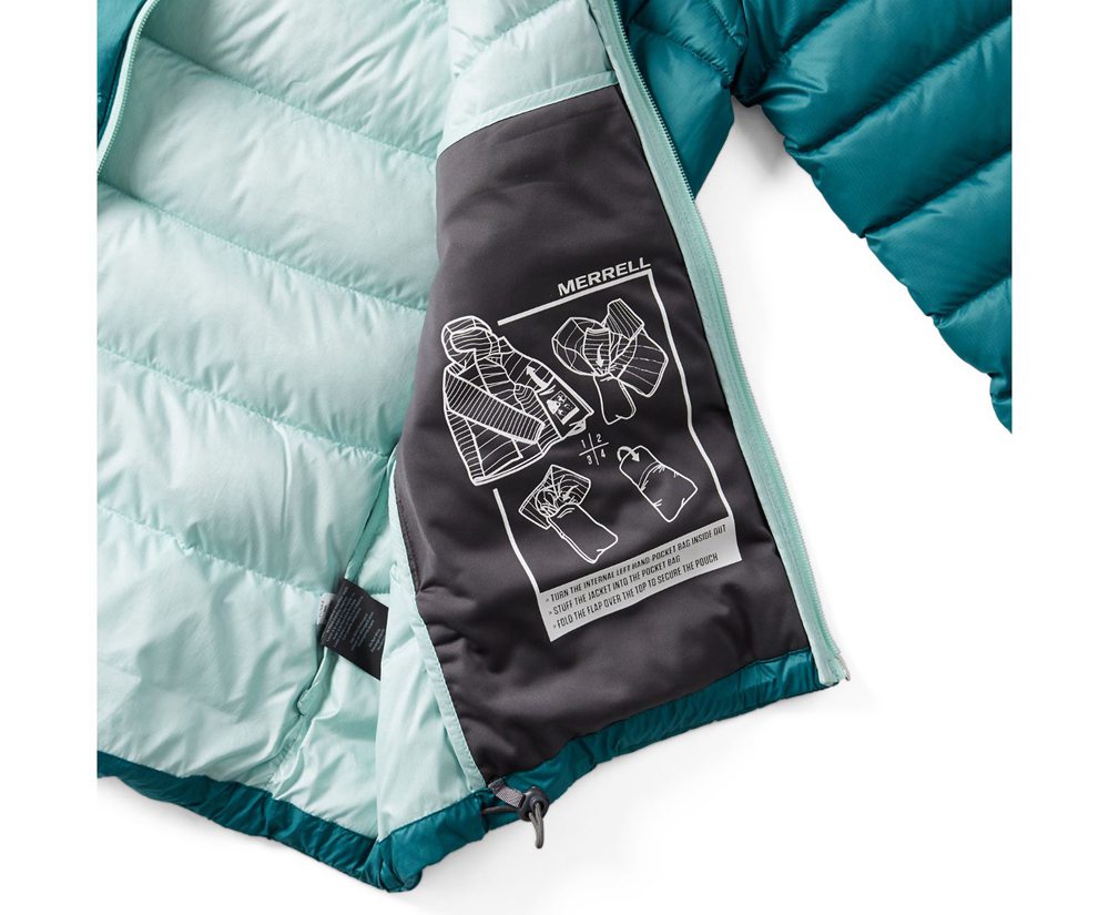 Merrell Jakker Dame - Ridgeline Thermo Parka - Blå - XJT406258